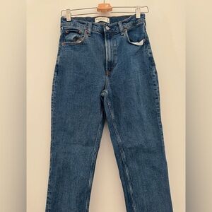 Abercrombie Classic Straight Leg Blue Denim Jeans